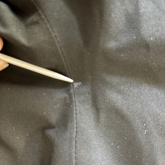 Decathlon Piste 500 down and feather filled black and grey ski jacket size L - Picture 17 of 17